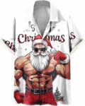 2025 Christmas Strong Santa Holiday Hawaiian Shirt – Moonbestprint