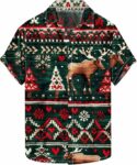2025 Christmas Playful Reindeer Holiday Hawaiian Shirt – Moonbestprint
