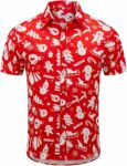 2025 Christmas Hawaiian Shirt Santa Design Tropical Holiday Shirt – Moonbestprint