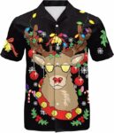 2025 Christmas Cute Reindeer Hawaiian Shirt – Moonbestprint