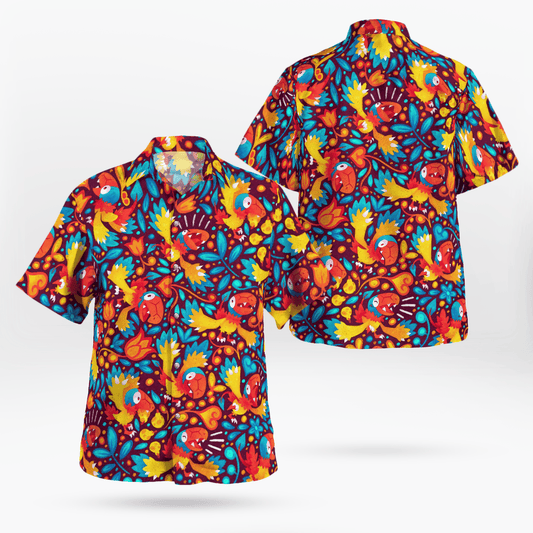 Arken Pokemon Hawaiian Shirt - Moonbestprint