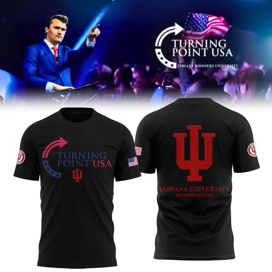 Limited Edition Indiana University x Turning Point USA Shirt | YT42 Moonbestprint