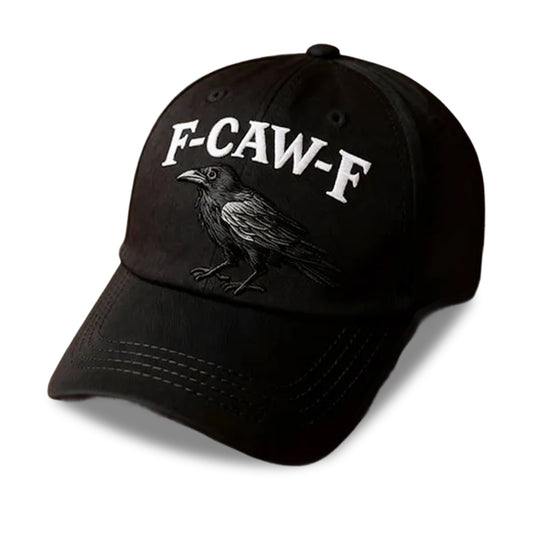 F Caw F Crow Hat -Moonbestprint