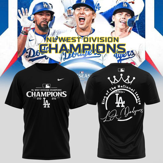 Los Angeles Dodgers NL West Division Champions Moonbestprint