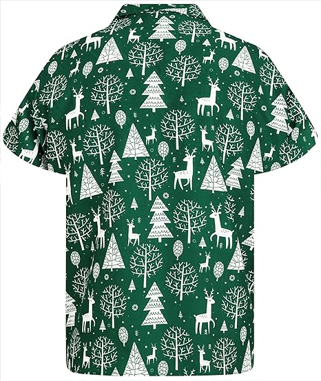 2025 Christmas Classic Holiday Hawaiian Shirt – Moonbestprint