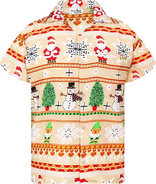 2026 Christmas Merry Holiday Style Hawaiian Shirt - Moonbestprint