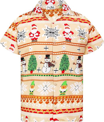 2026 Christmas Merry Holiday Style Hawaiian Shirt - Moonbestprint