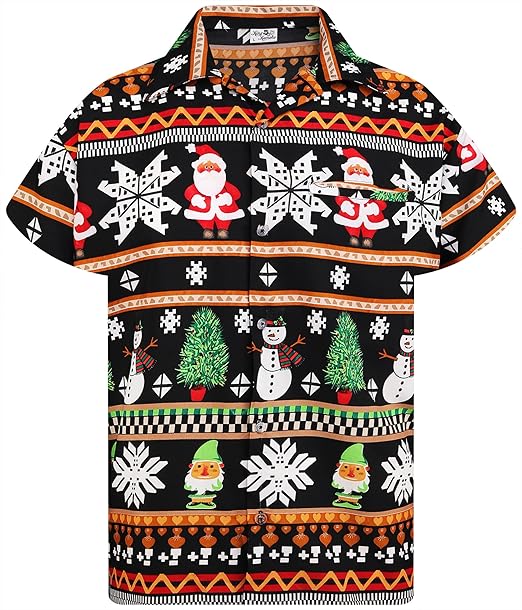 2025 Christmas Traditional Holiday Theme Hawaiian Shirt – Moonbestprint
