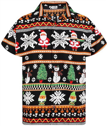 2025 Christmas Traditional Holiday Theme Hawaiian Shirt – Moonbestprint