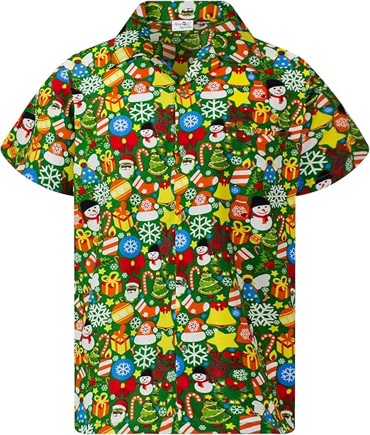 2026 Christmas Joyful Classic Pattern Hawaiian Shirt - Moonbestprint