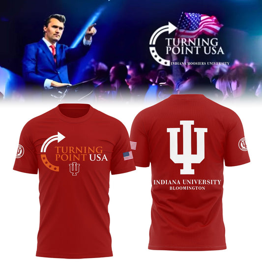 Limited Edition Indiana University x Turning Point USA Shirt | MD69 Moonbestprint
