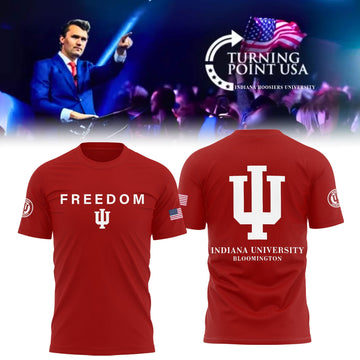 Limited Edition Indiana University x Turning Point USA Shirt | ZB94 Moonbestprint