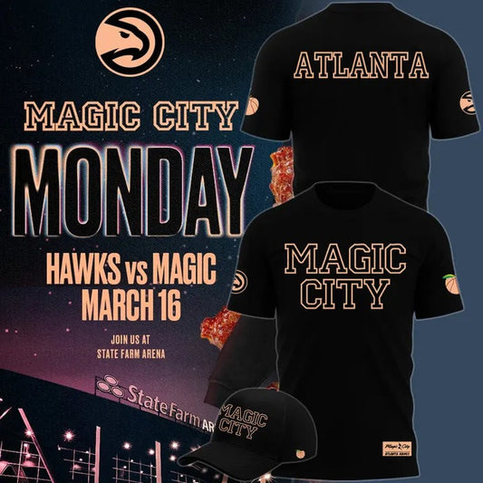 Atlanta Hawks 2026 True To Atlanta - Limited Edition Magic City Shirt | OD61 Moonbestprint
