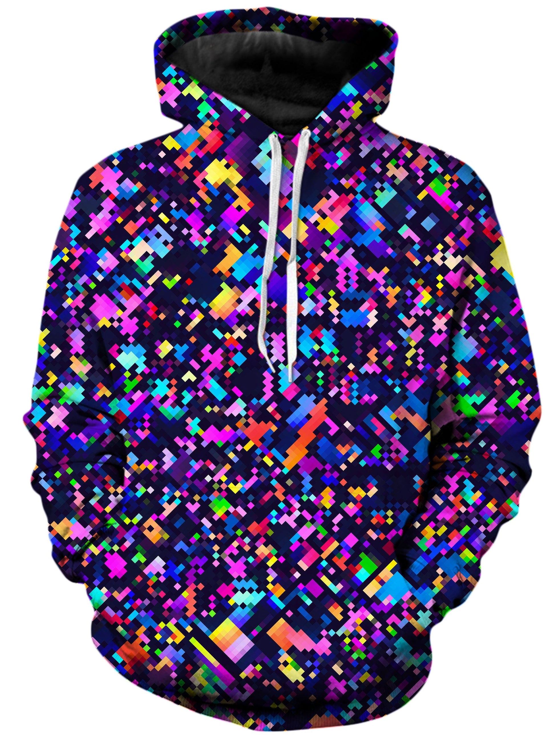 8-Bit Confetti Unisex Hoodie -Moonbestprint
