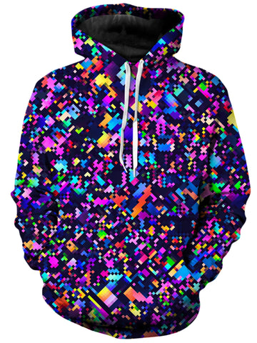 8-Bit Confetti Unisex Hoodie -Moonbestprint