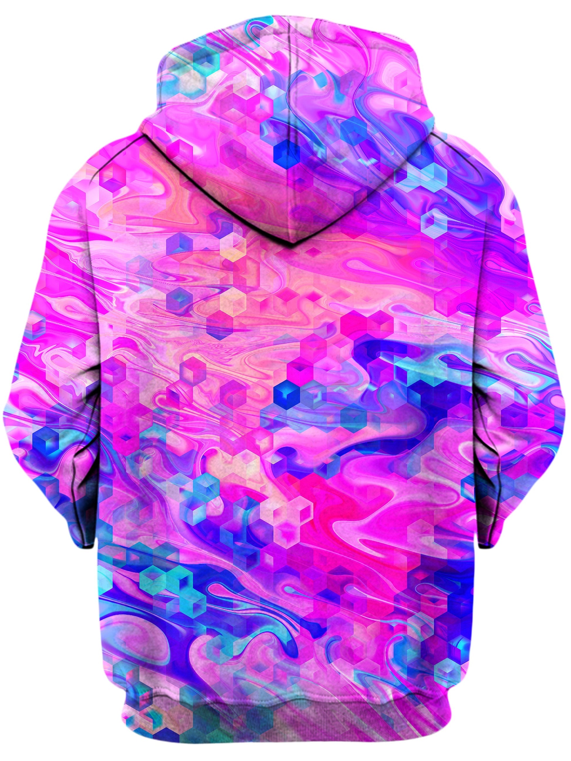 Cotton Candy Wash Unisex Zip-Up Hoodie -Moonbestprint