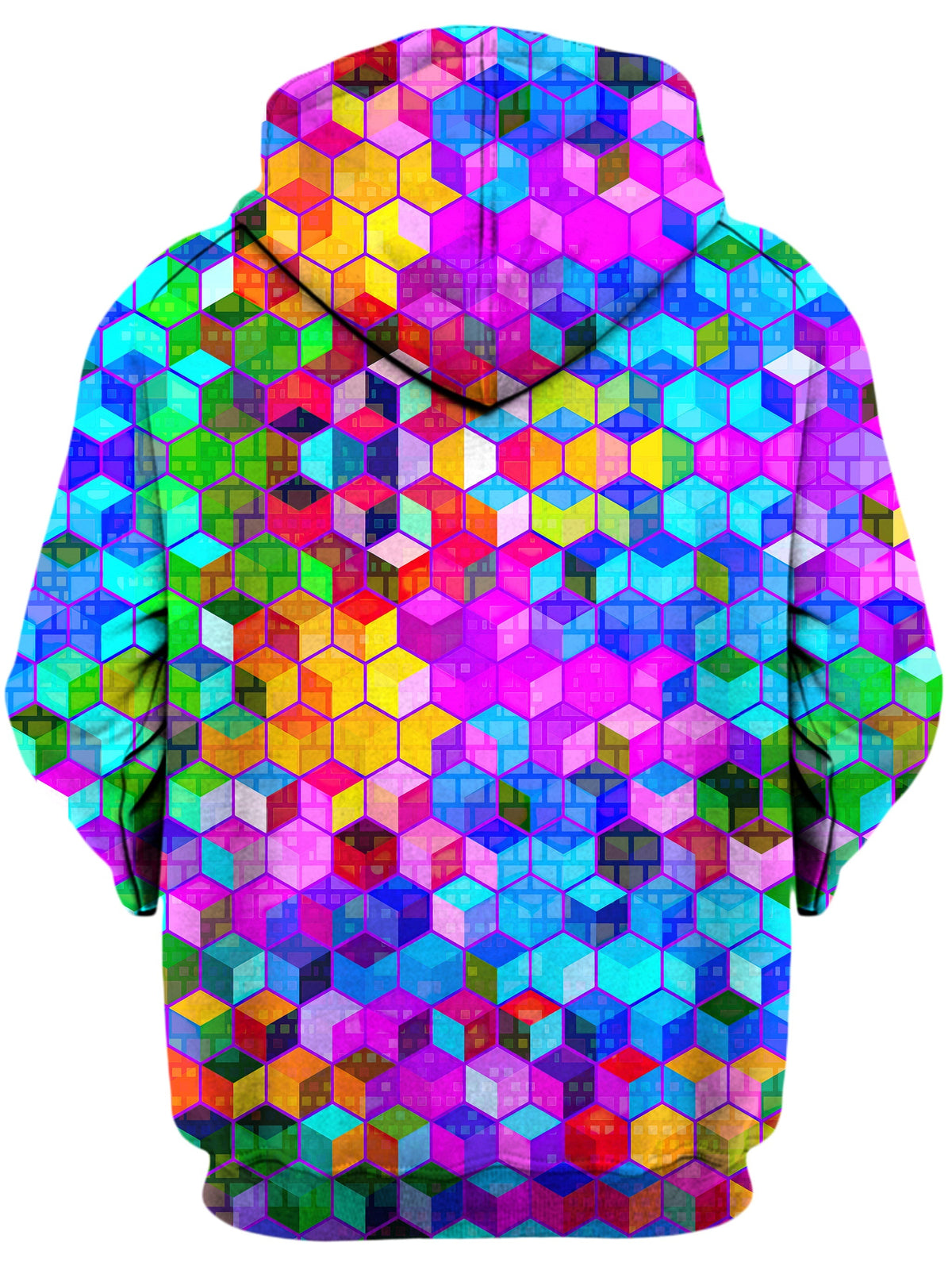 Cubism Unisex Zip-Up Hoodie -Moonbestprint