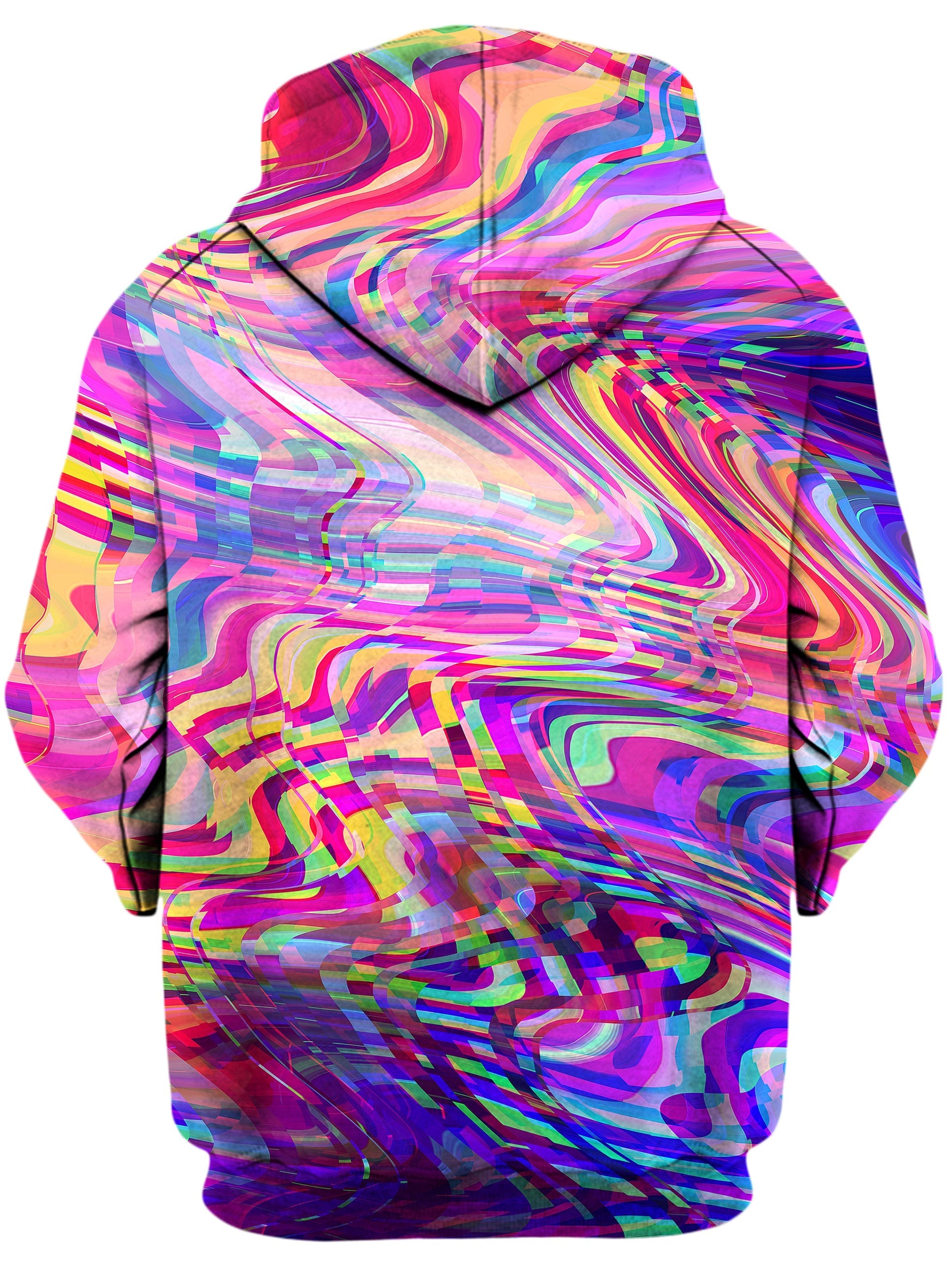 Glitch Waves Unisex Hoodie -Moonbestprint