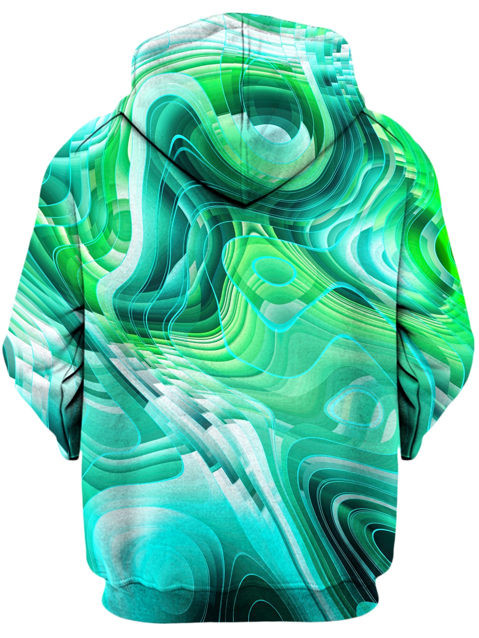 Green Schism Unisex Hoodie -Moonbestprint