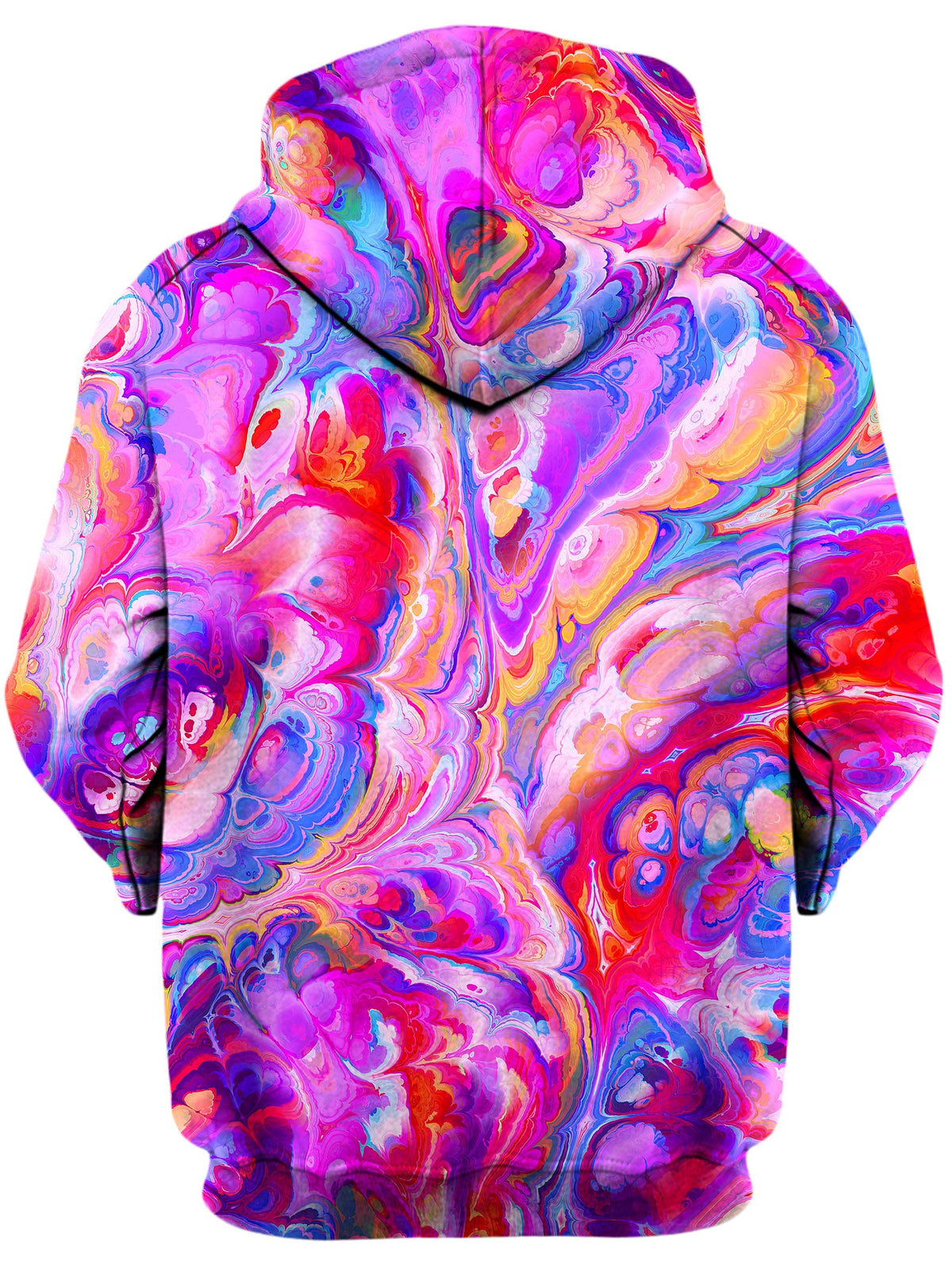 Plasma Flow Unisex Zip-Up Hoodie -Moonbestprint