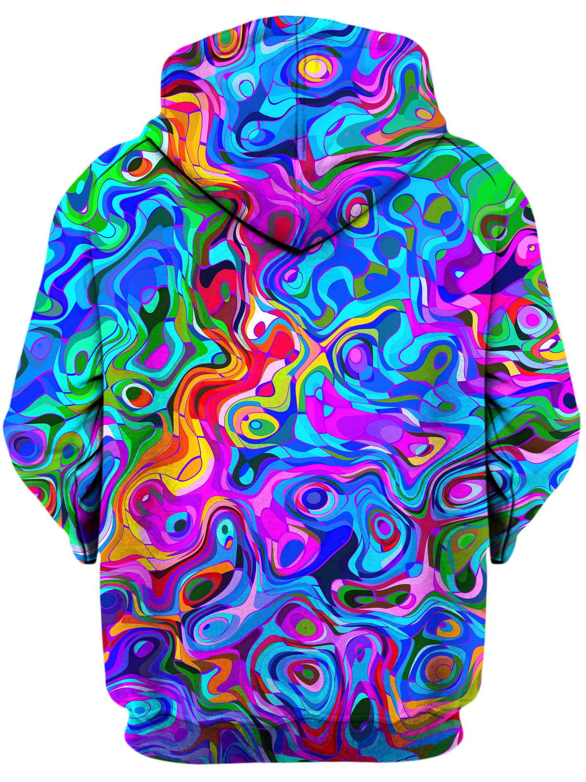 Rainbow Ripples Unisex Hoodie -Moonbestprint