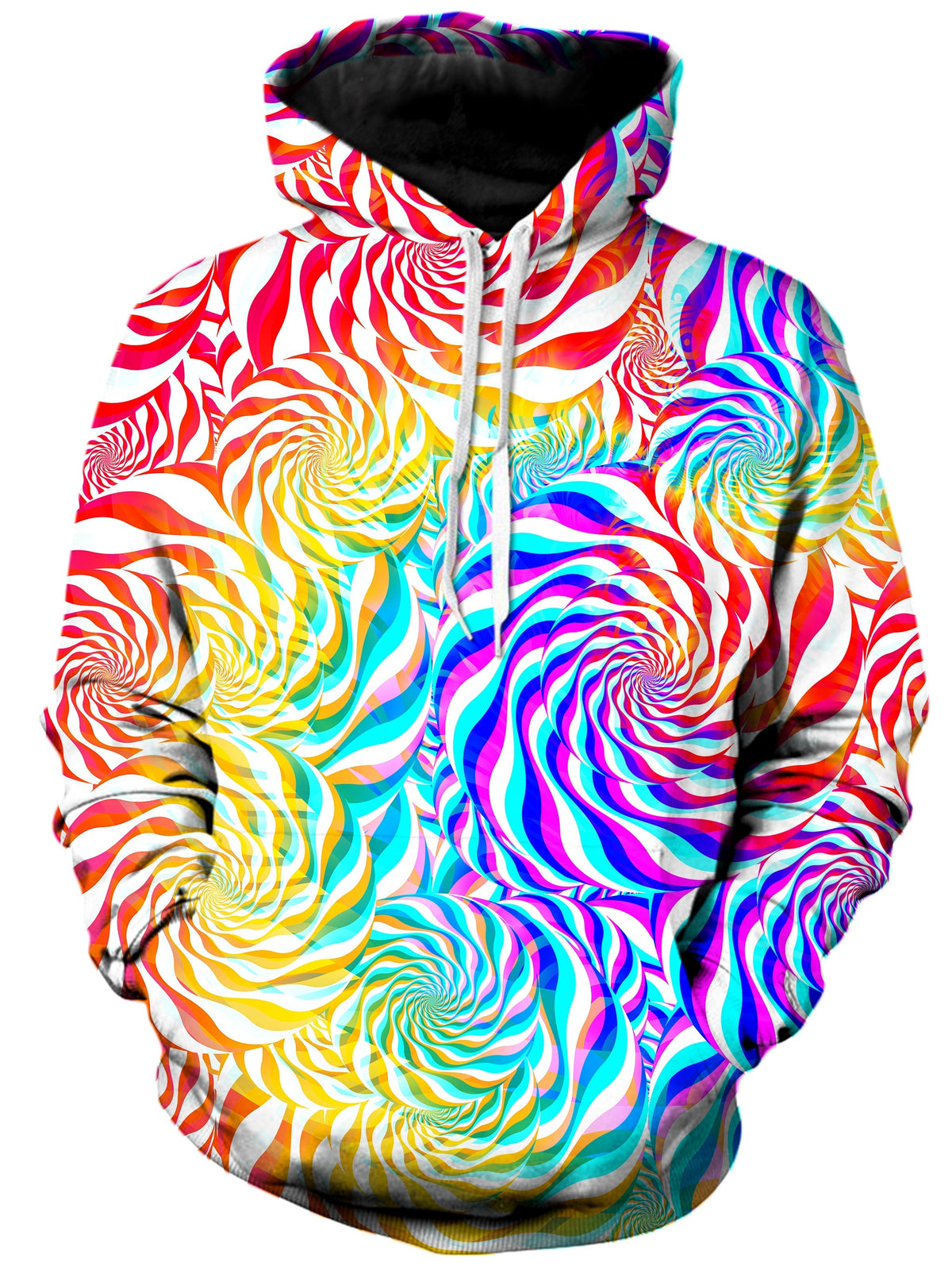 PLUR Rainbow Unisex Hoodie -Moonbestprint