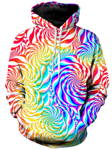 PLUR Rainbow Unisex Hoodie -Moonbestprint