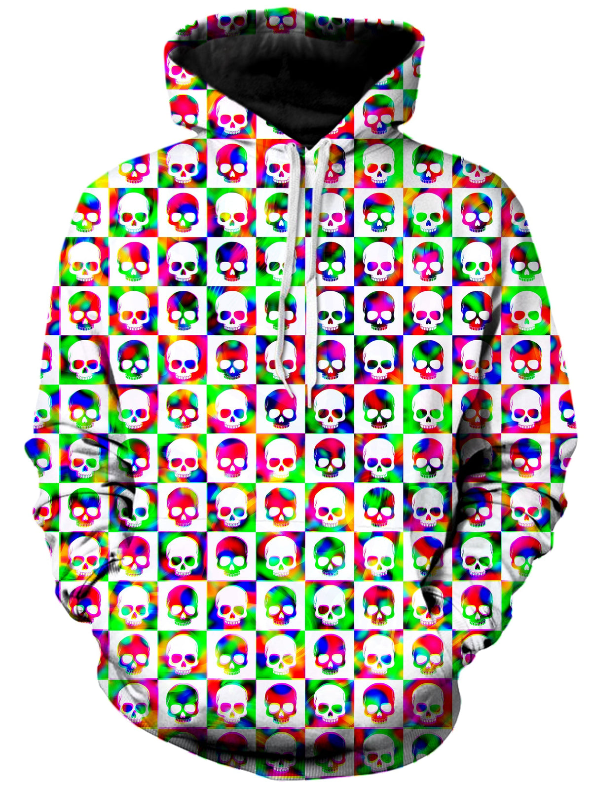 Skull Fam Green Unisex Hoodie - Moonbestprint