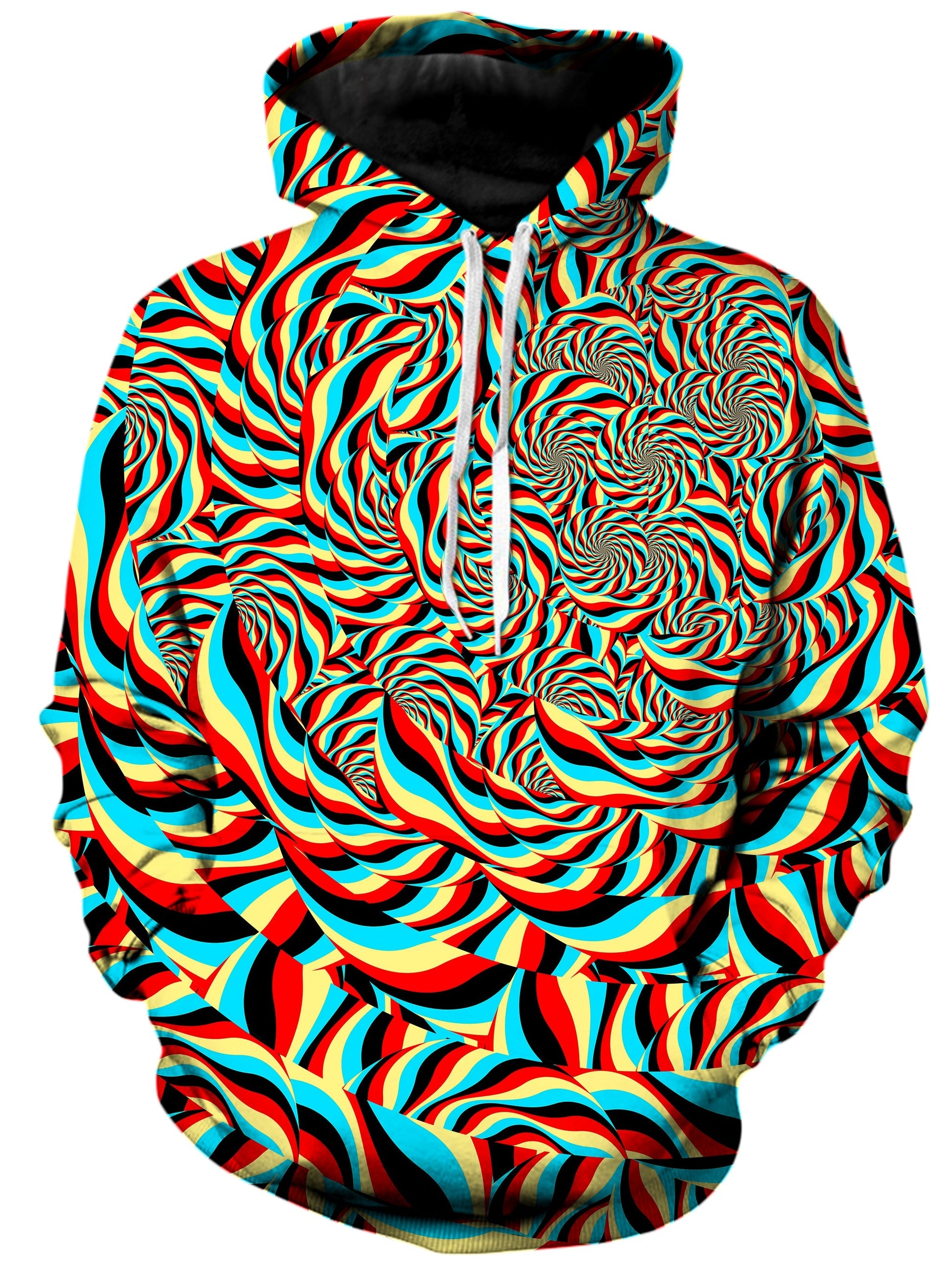 Trippy Swirl Unisex Hoodie -Moonbestprint