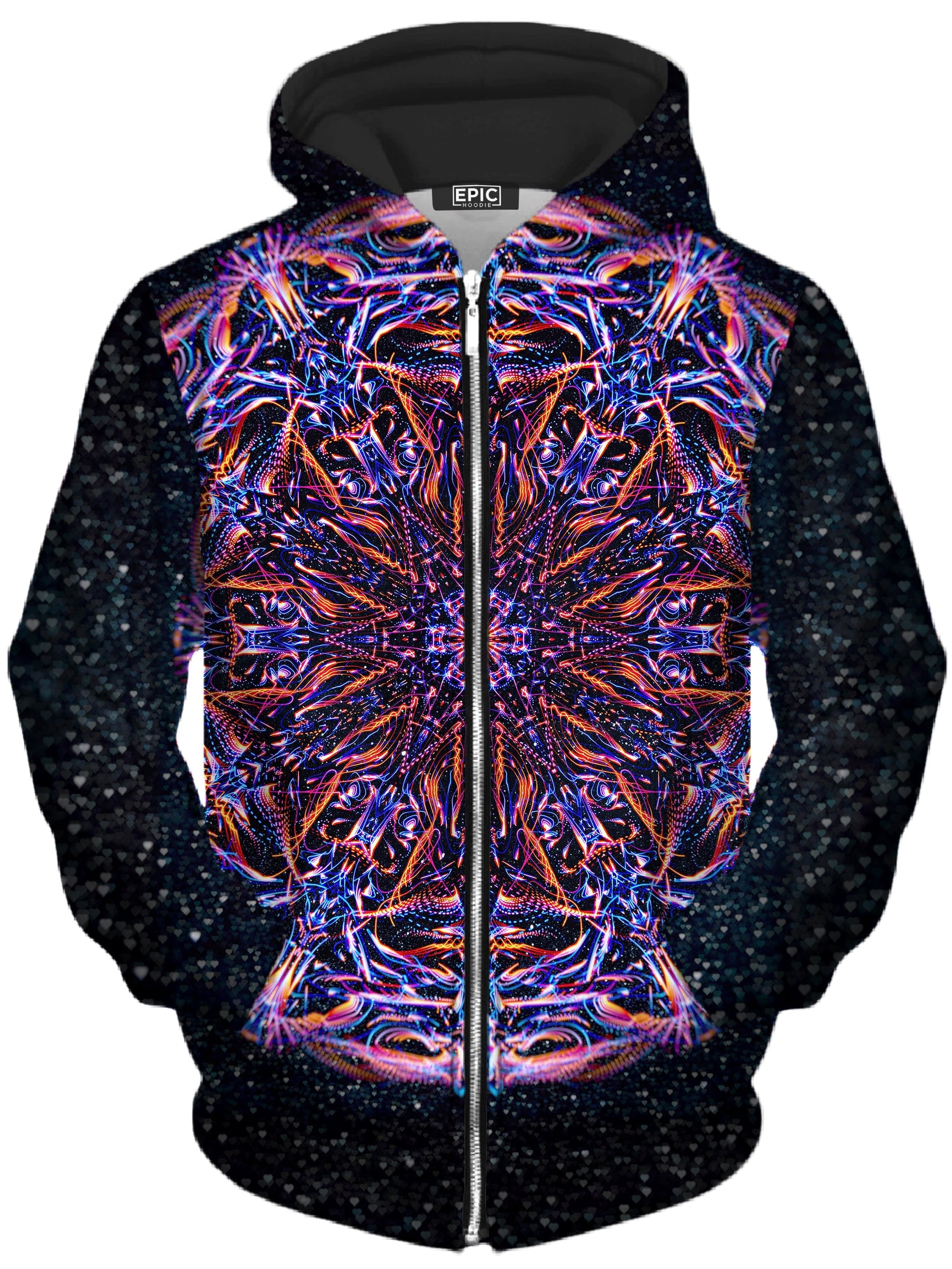 Stargate Prism Unisex Zip-Up Hoodie -Moonbestprint