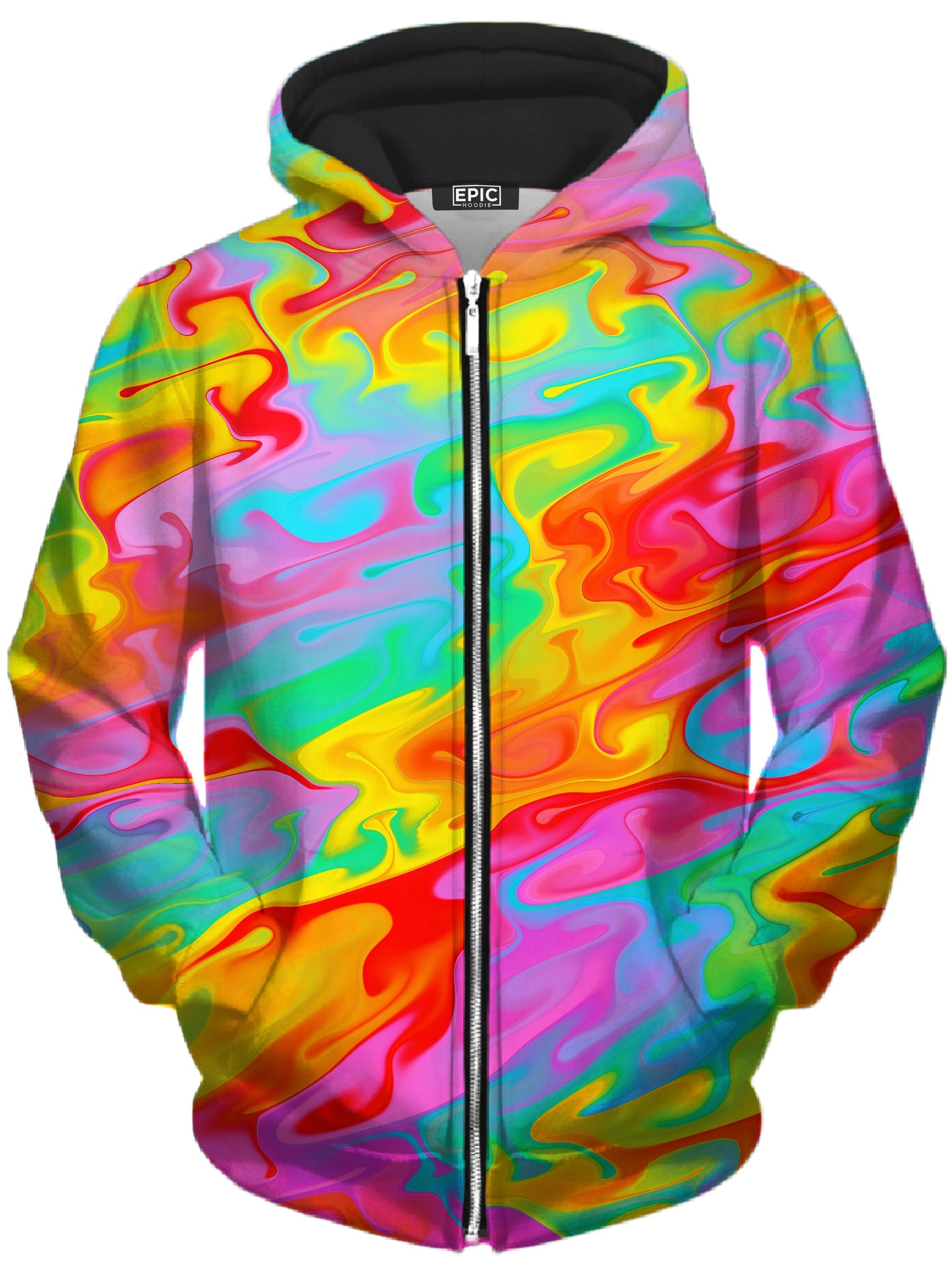 Summer Solstice Unisex Zip-Up Hoodie -Moonbestprint