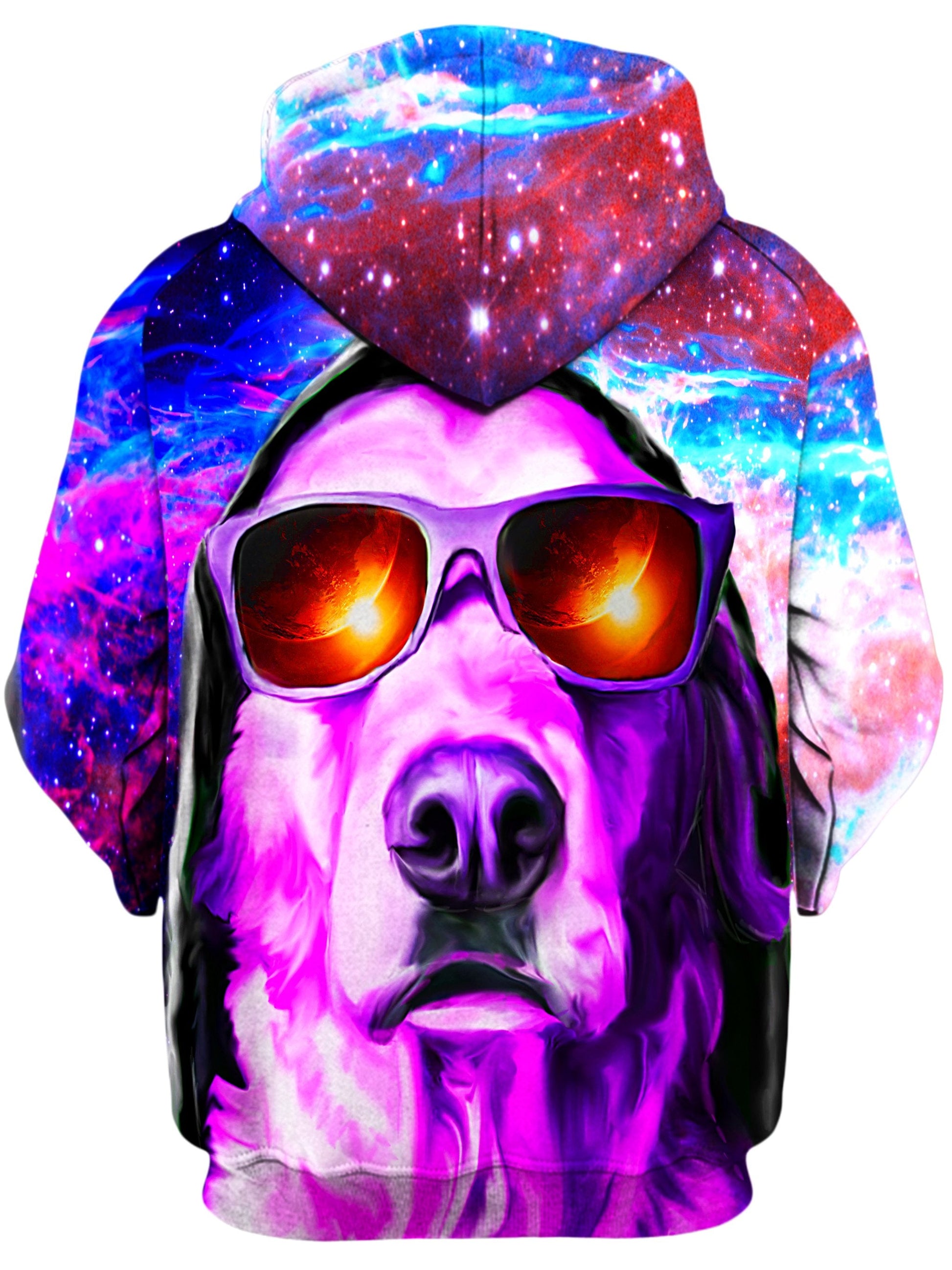 Nebulous K9 Unisex Zip-Up Hoodie -Moonbestprint