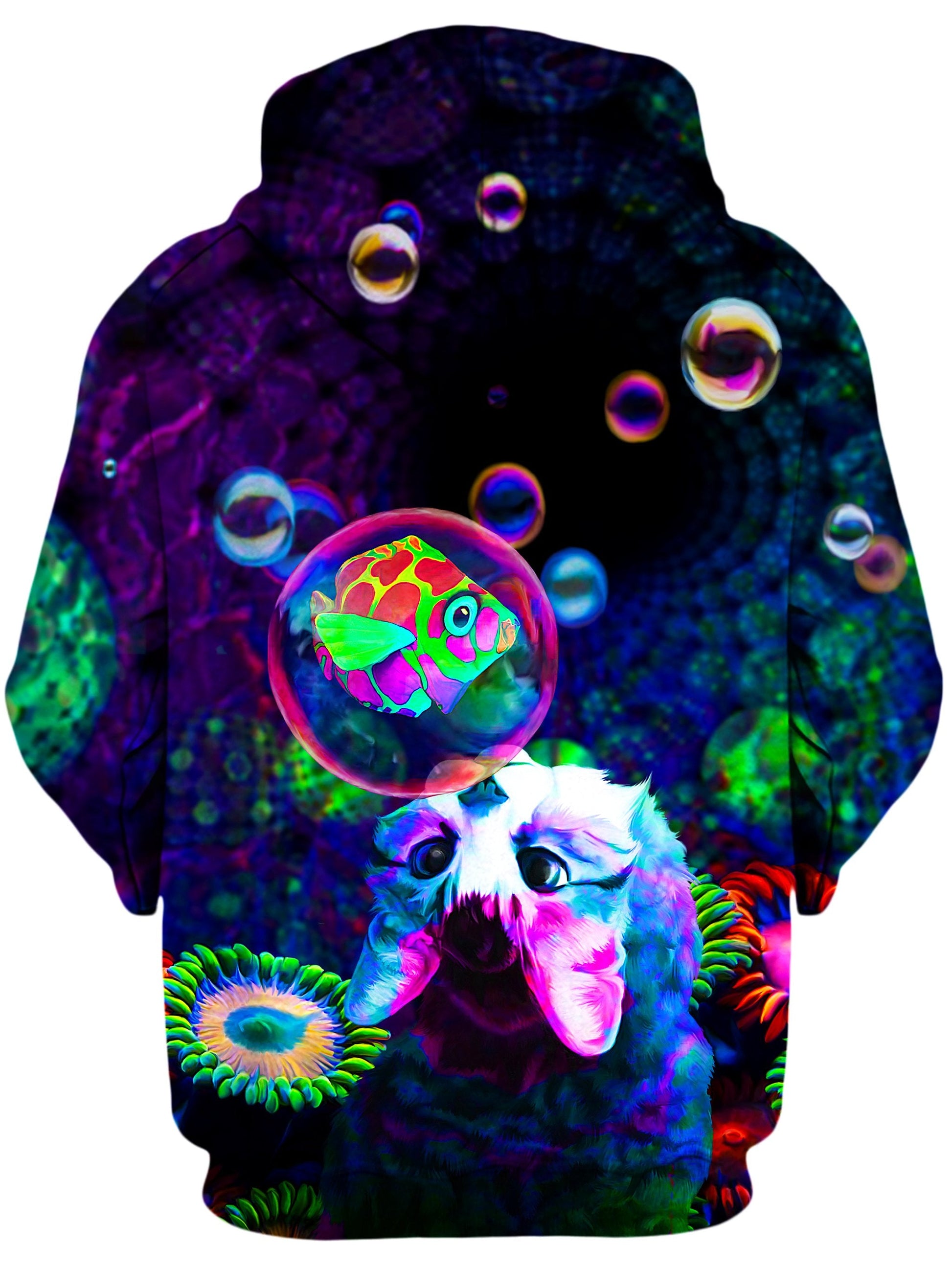 Upside Down Unisex Zip-Up Hoodie - Moonbestprint