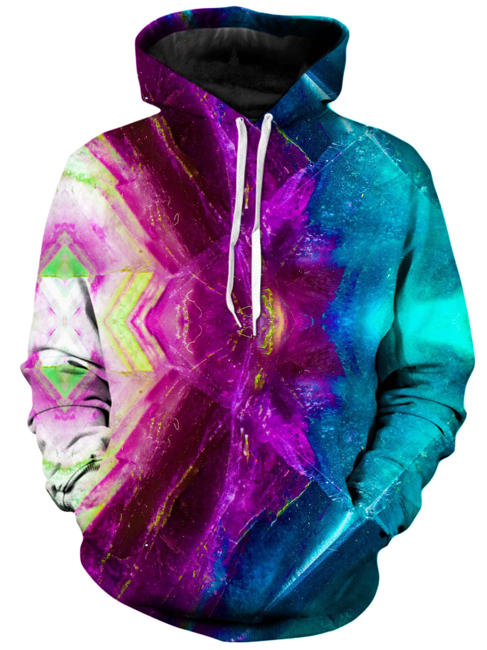 Crystal Lotus Unisex Hoodie -Moonbestprint