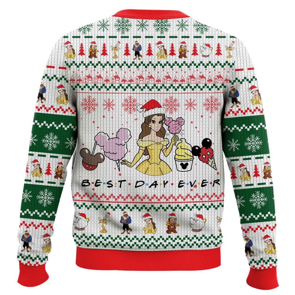 Bella Beauty and the Beast Disney Princess Christmas Ugly Sweater – Moonbestprint