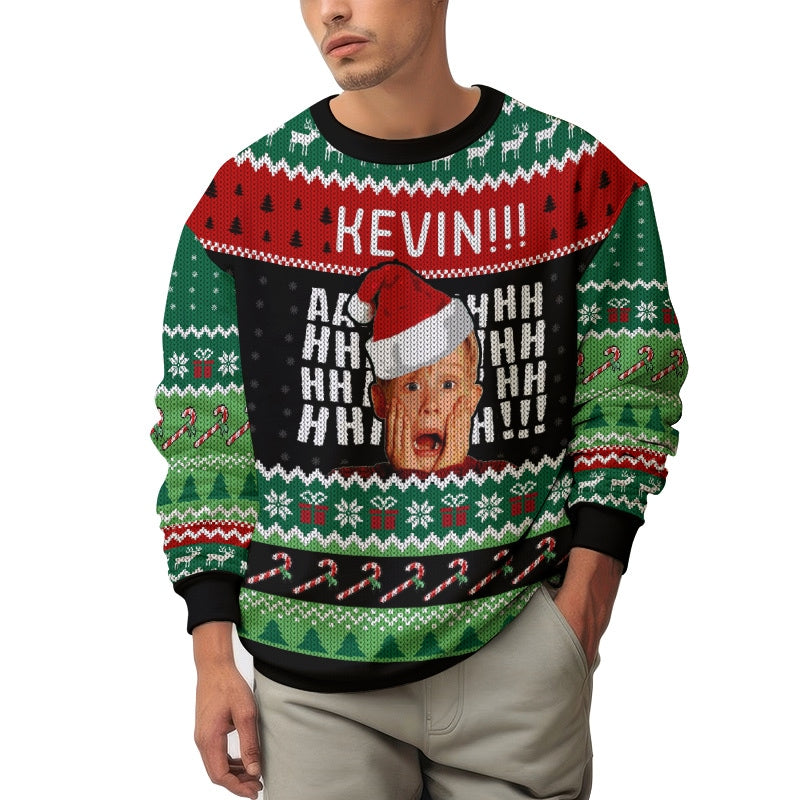 Home alone "Kevin" Christmas Ugly Sweater – Moonbestprint