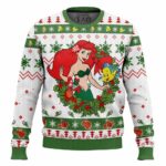 Ariel The little mermaid Disney Princess Christmas Ugly Sweater – Moonbestprint