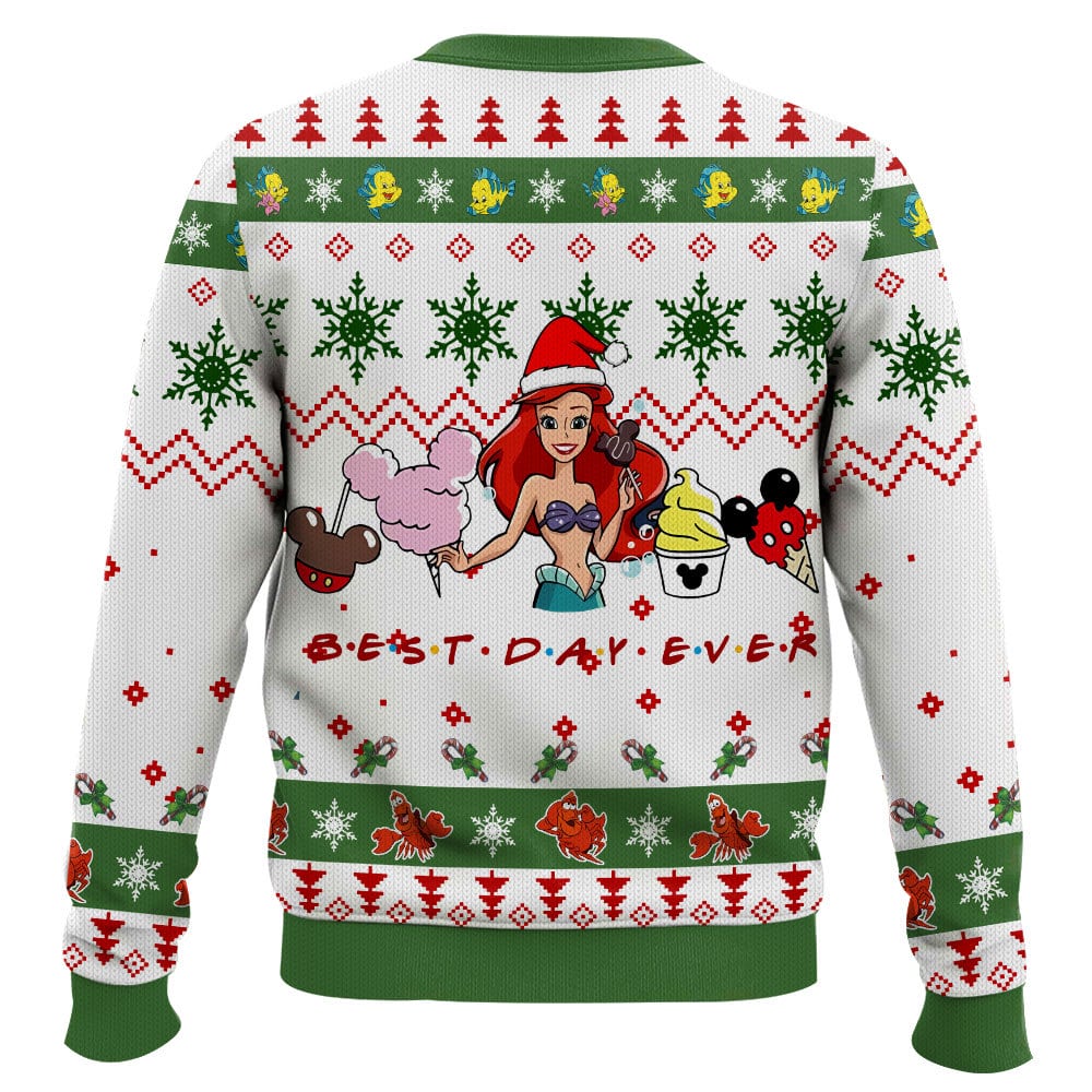 Ariel The little mermaid Disney Princess Christmas Ugly Sweater – Moonbestprint
