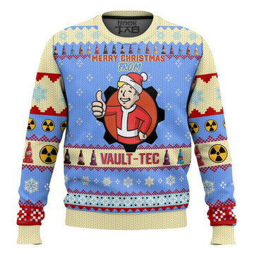 Fallout "Merry Christmas From Vault-Tec" Ugly Sweater – Moonbestprint