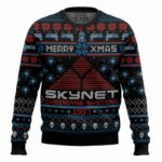 Terminator Skynet Christmas Ugly Sweater Black – Moonbestprint