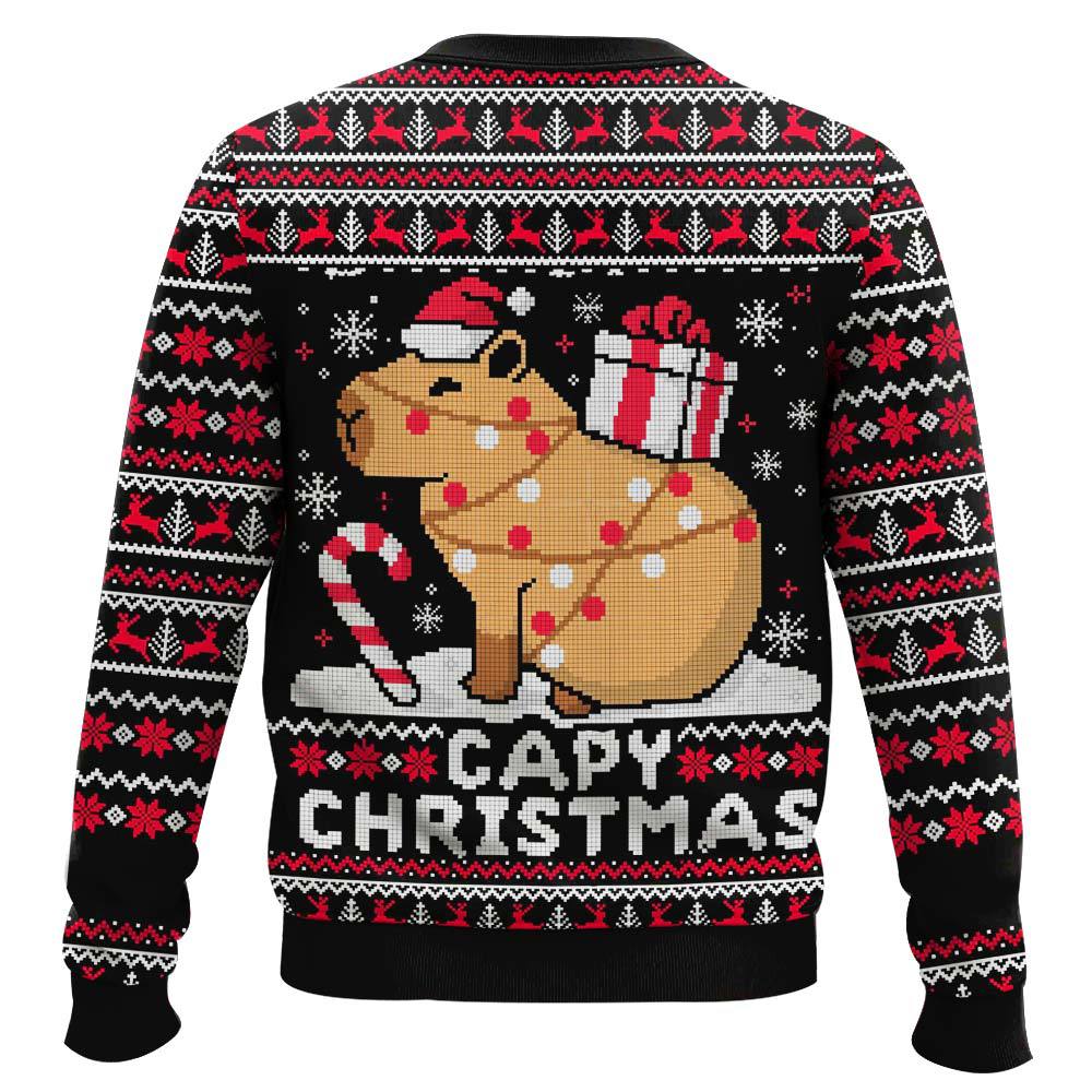 Capybara Ugly Christmas Sweater – Moonbestprint