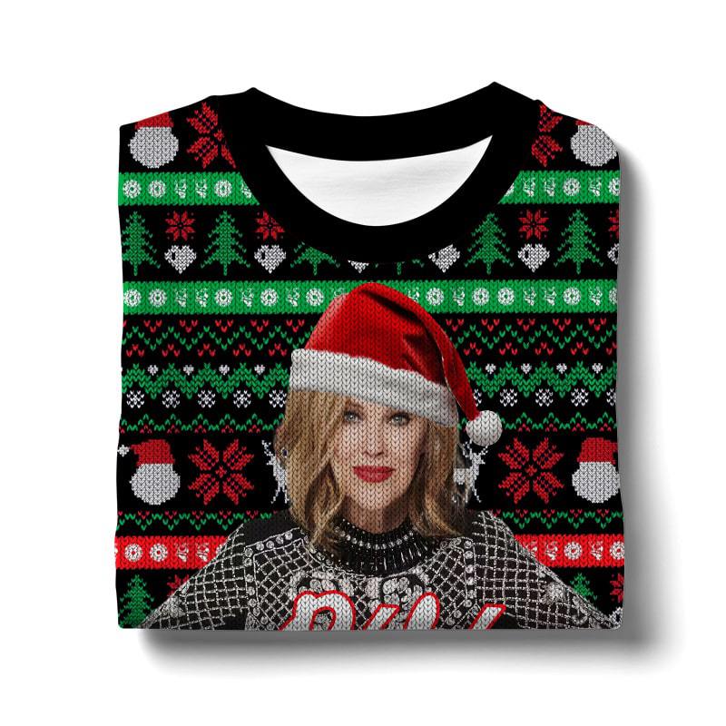 Moira Rose, Bebe It Cold Outside Meme Ugly Christmas Sweater – Moonbestprint