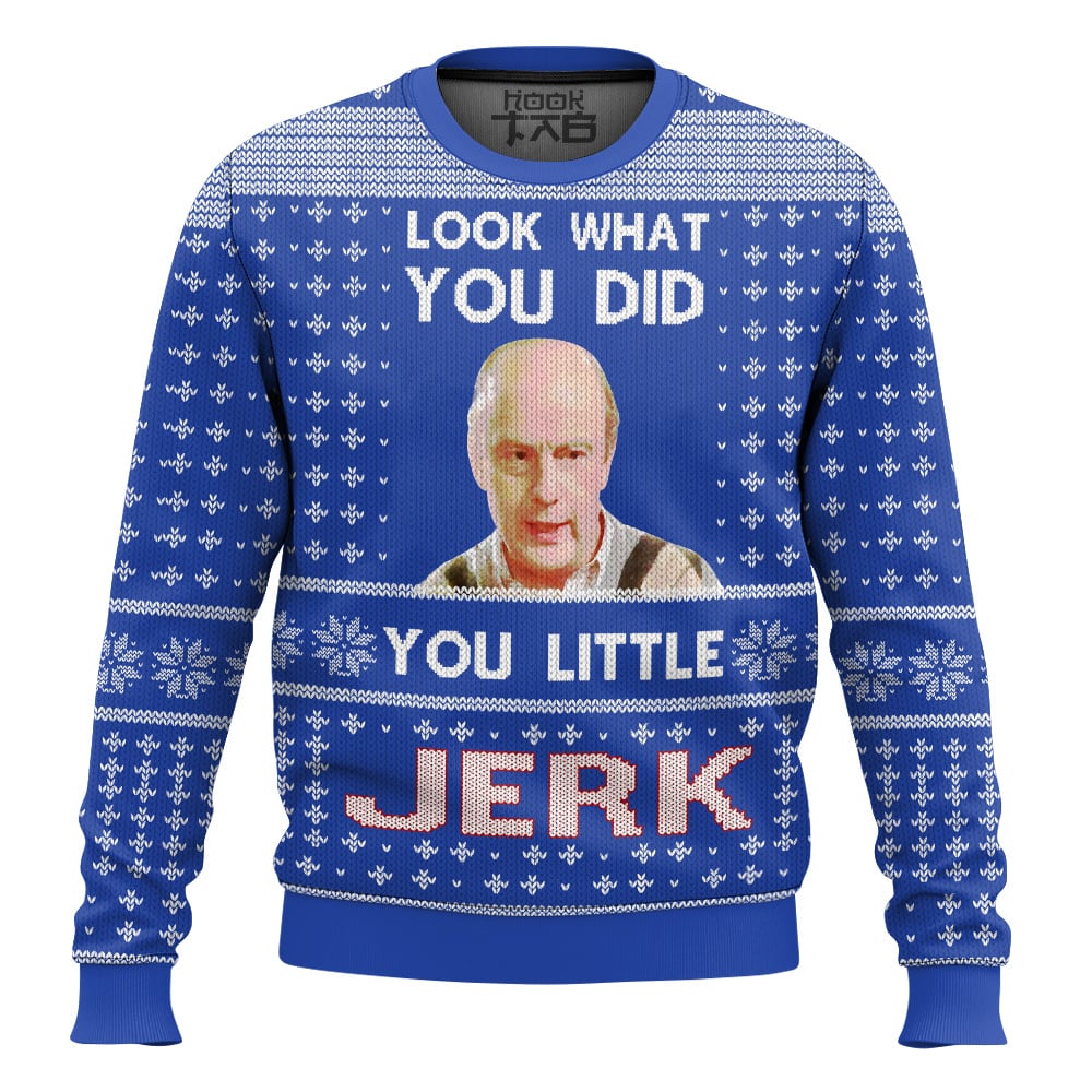 Home Alone, You Little Jerk Meme Christmas Ugly Sweater – Moonbestprint