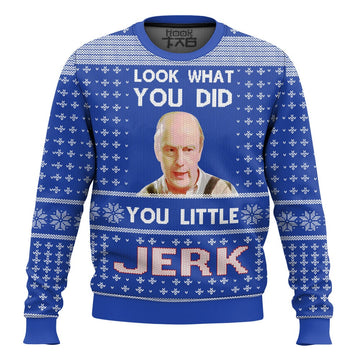 Home Alone, You Little Jerk Meme Christmas Ugly Sweater – Moonbestprint