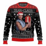 Jean Claus Van Damme Christmas Ugly Sweater – Moonbestprint