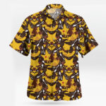 Abra Kadabra Alakazam Pokemon Hawaiian Shirt Retro Art – Moonbestprint