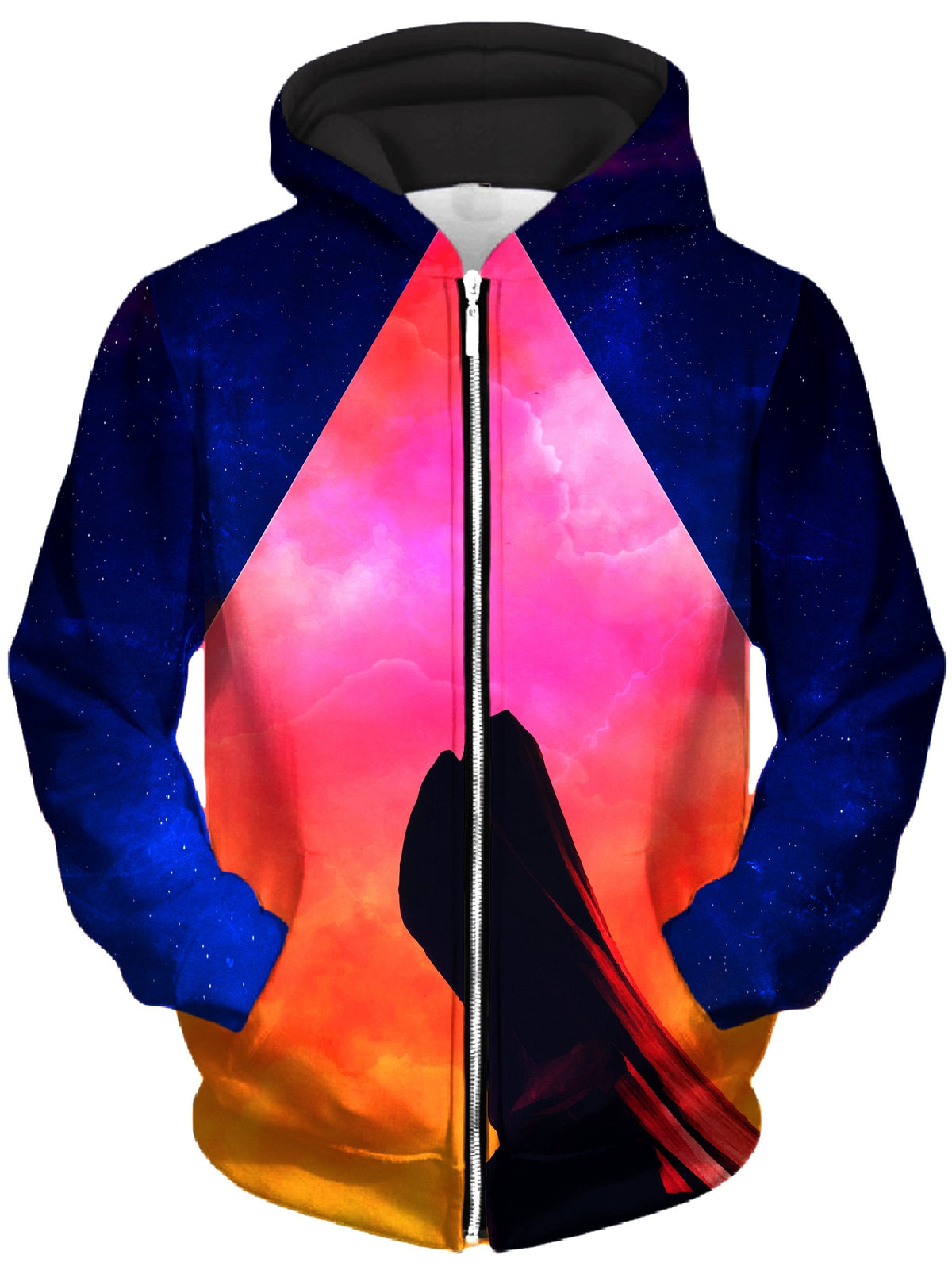 Gilgamesh Unisex Zip-Up Hoodie -Moonbestprint