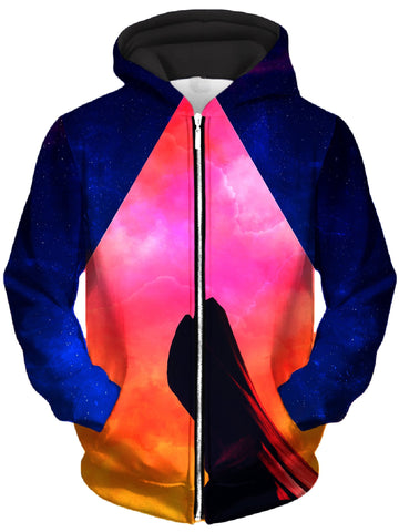 Gilgamesh Unisex Zip-Up Hoodie -Moonbestprint