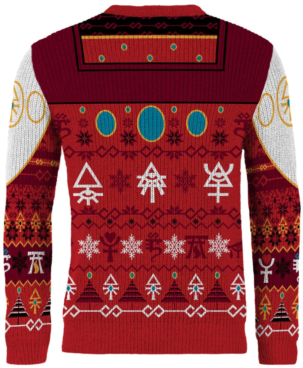 Aeldari Advent Attire Ugly Christmas Sweater – Moonbestprint