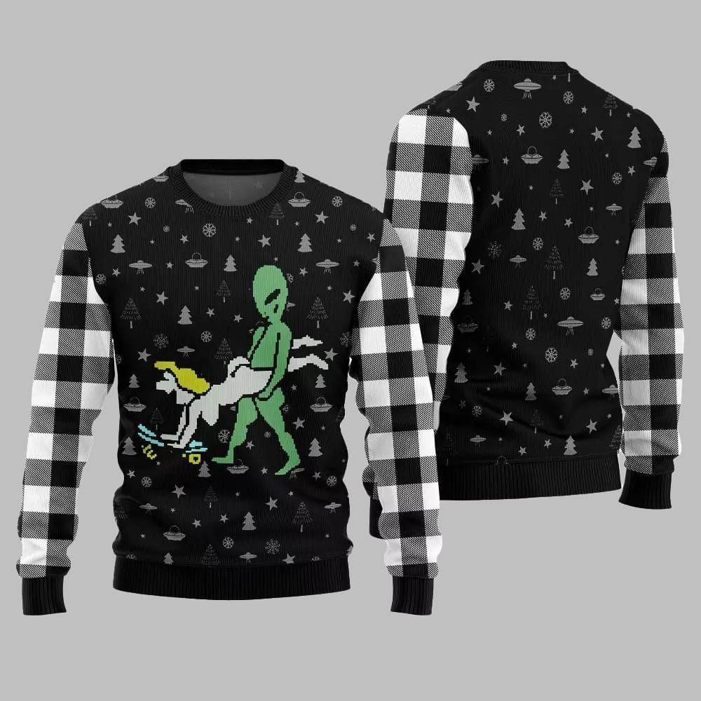 Alien Ugly Sweater 2026 Christmas - Moonbestprint